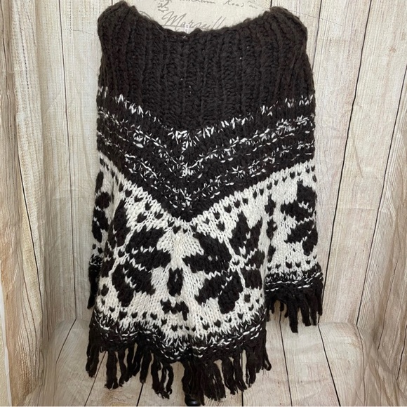 COPY Free People - poncho, alpaca wool - Picture 4 of 12
